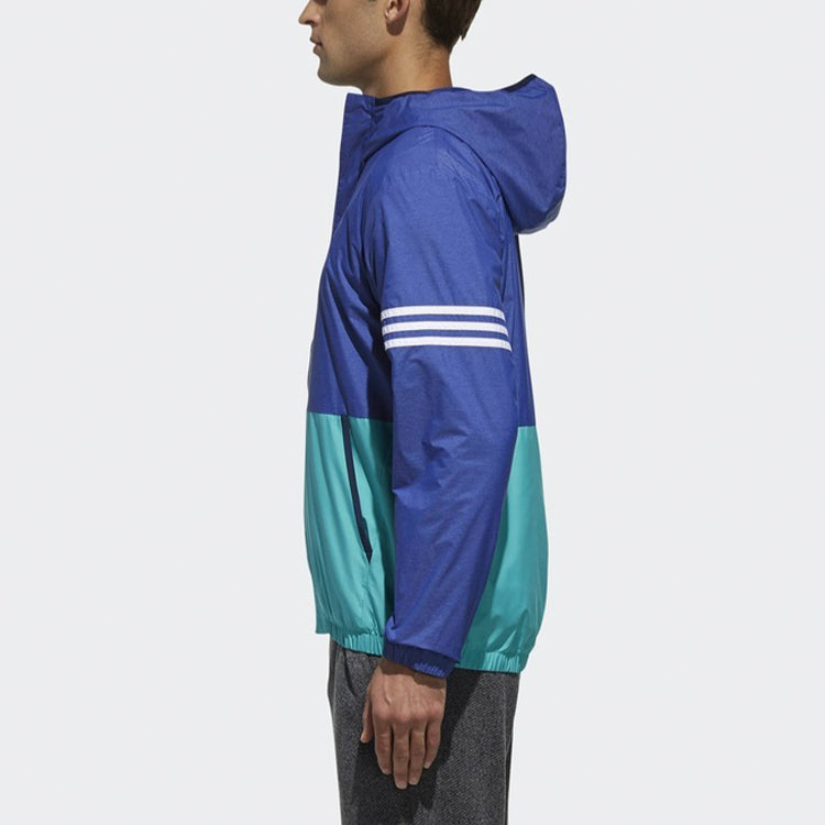 Men's adidas Training Woven Blue Jacket DH3988