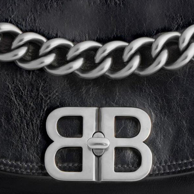 (WMNS) Balenciaga Bb Soft Small Flap Bag 'Black' 7485982AAIY1000