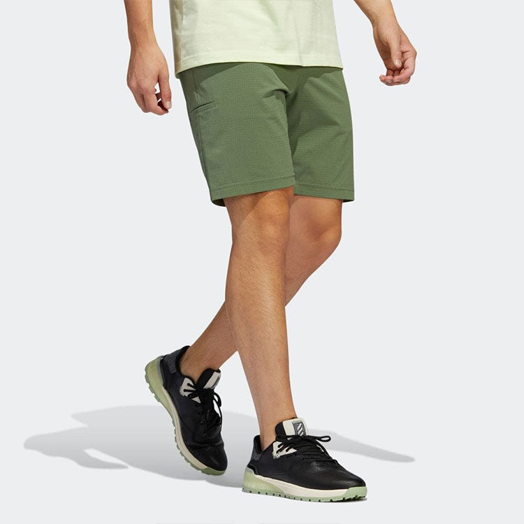Men's adidas Printing Casual Green Straight Shorts HB6435