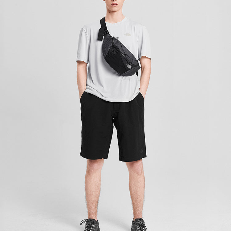 Men's THE NORTH FACE Quick Dry Outdoor hygroscopic Sweat-Wicking Short Sleeve White 46KX-2NK