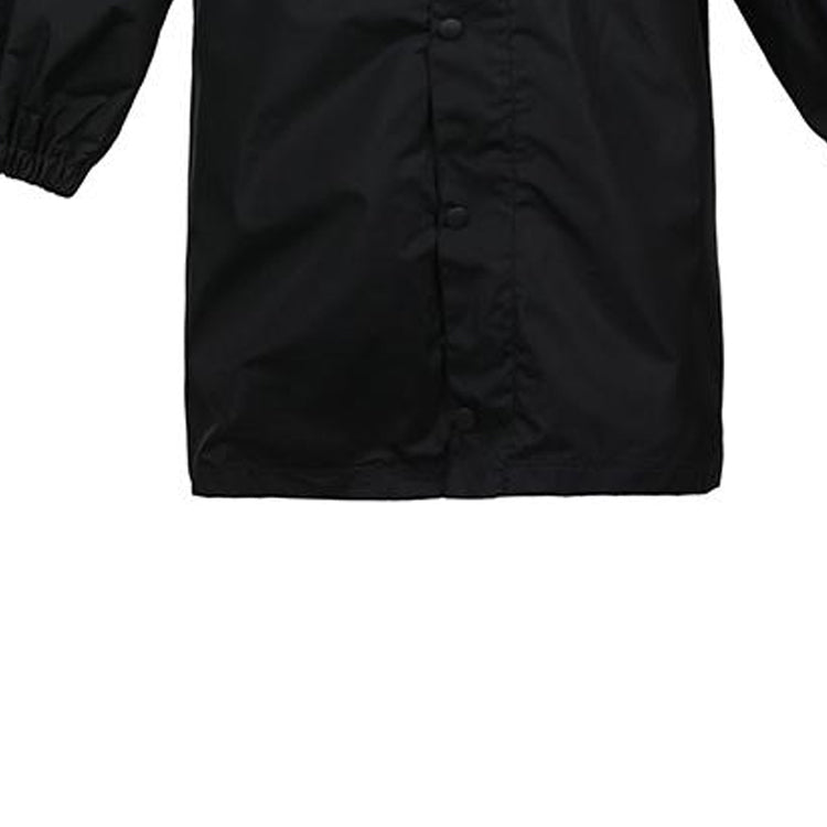Balenciaga Logo Intarsia Raincoat 'Black' 681449TLO061000