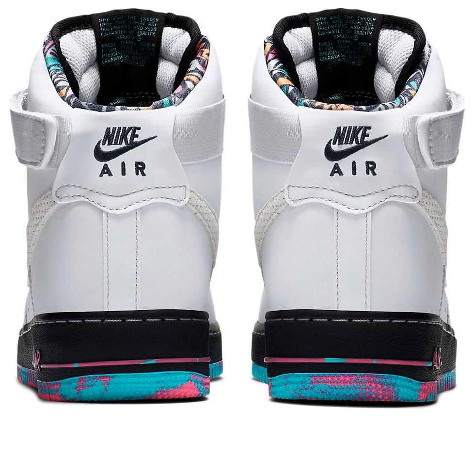 Nike Air Force 1 High 'Pure Platinum Multi Color' 315121-030