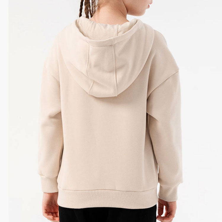 (GS) Mizuno Casual Hoodie 'Beige' 32CA3920
