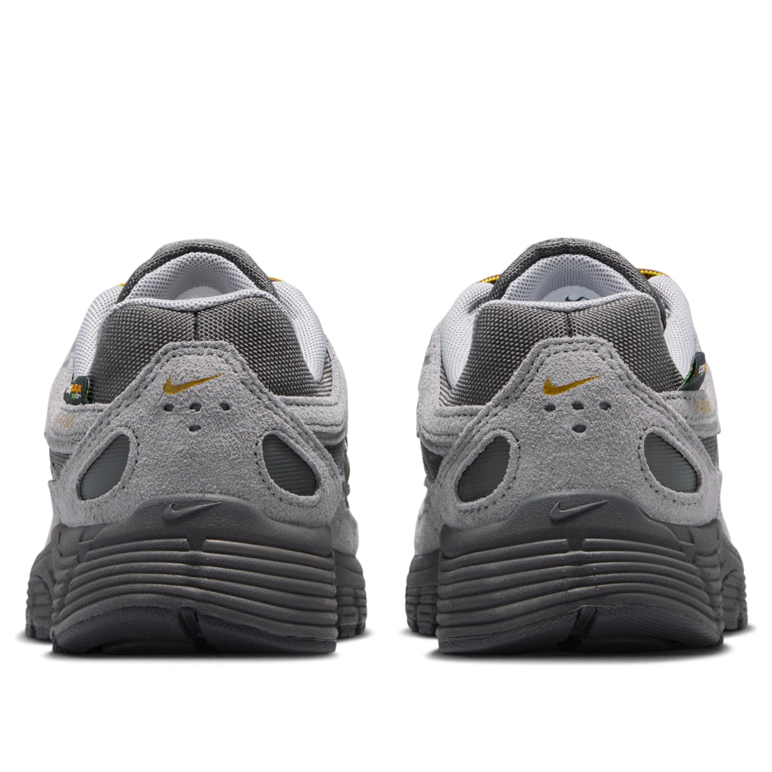 (GS) Nike P-6000 Premium 'Medium Grey Golden Hoops' IO4668-200