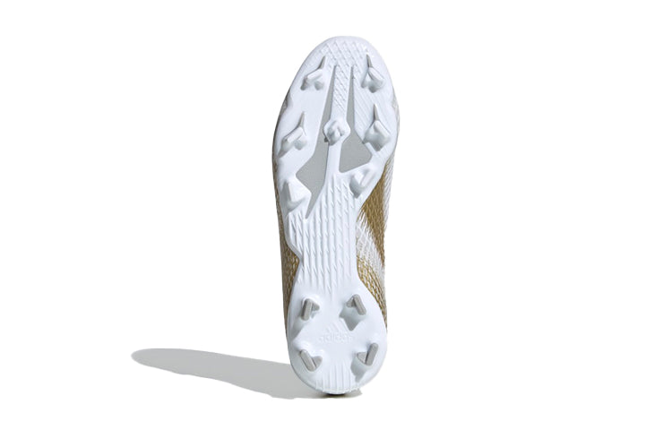 (GS) adidas X Ghosted.3 FG 'White Metallic Gold Melange' EG8210