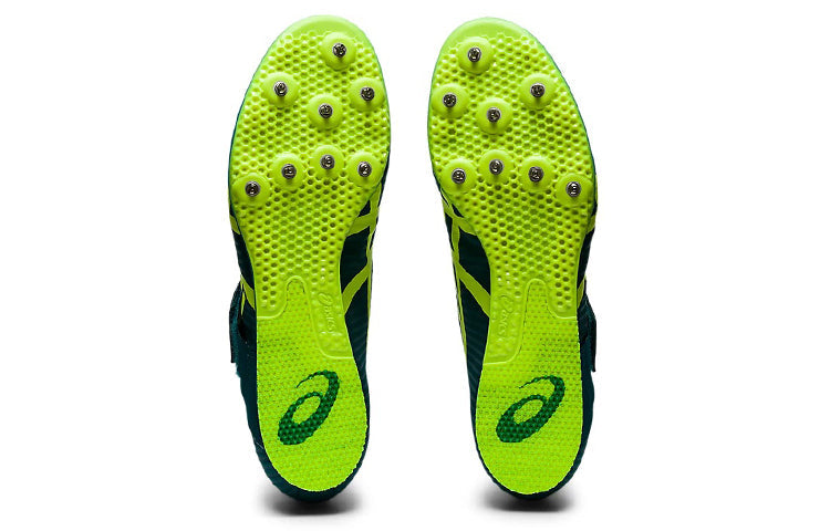 ASICS Long Jump Pro 3 'Teal Neon Yellow' 1093A189-300