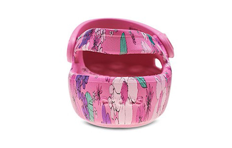 (GS) Crocs Classic Charm Mary Jane Sandals 'Pink Purple' 206364-669