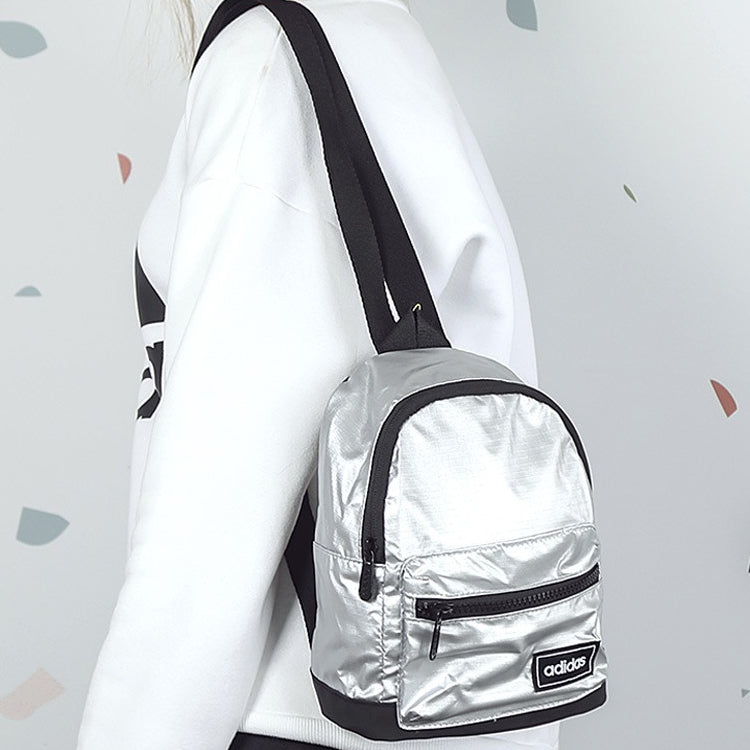 (WMNS) adidas Classic Metallic Backpack Extra Small 'Silver' FM4334