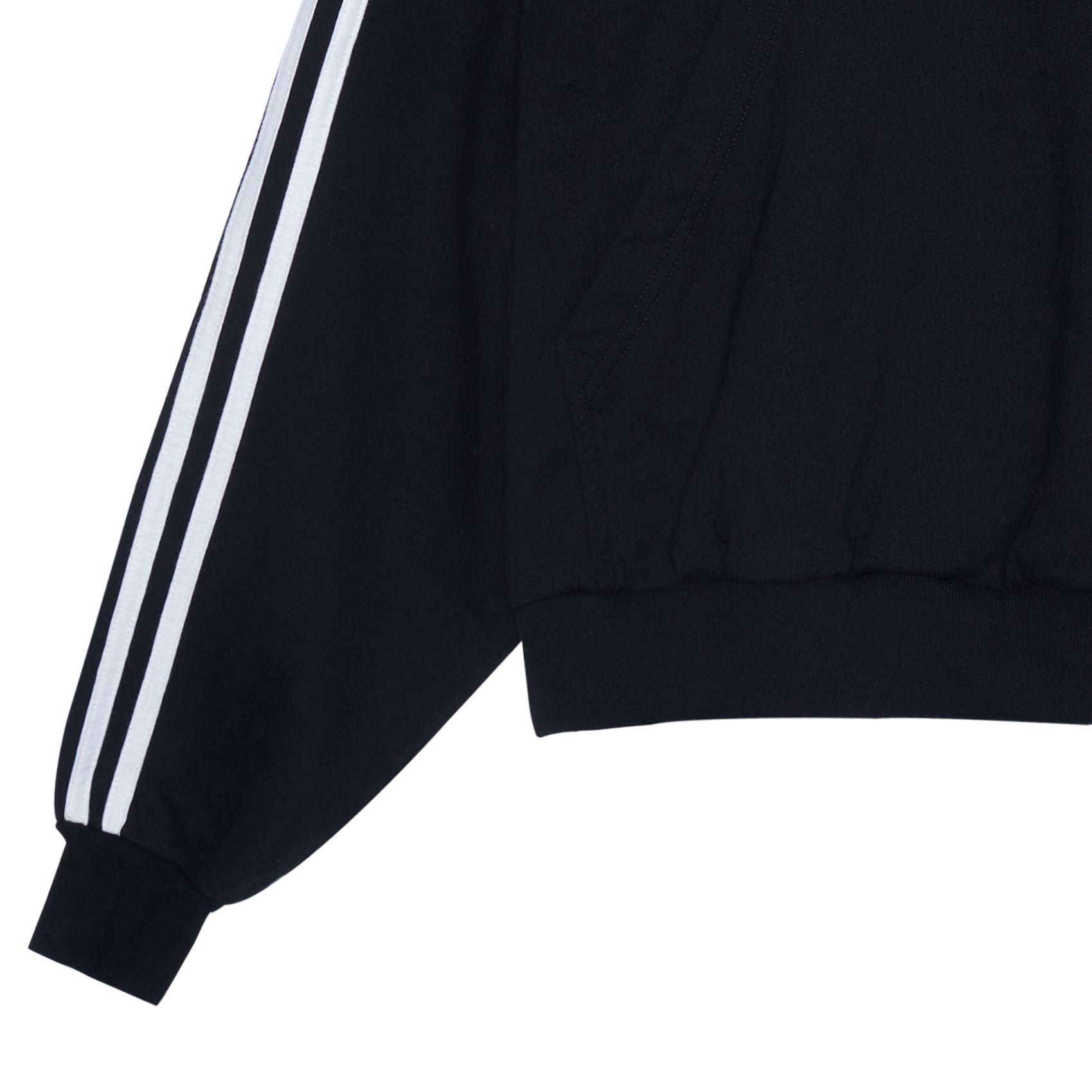 Balenciaga x adidas Hoodie Oversized 'Black' 729322TNVN28482
