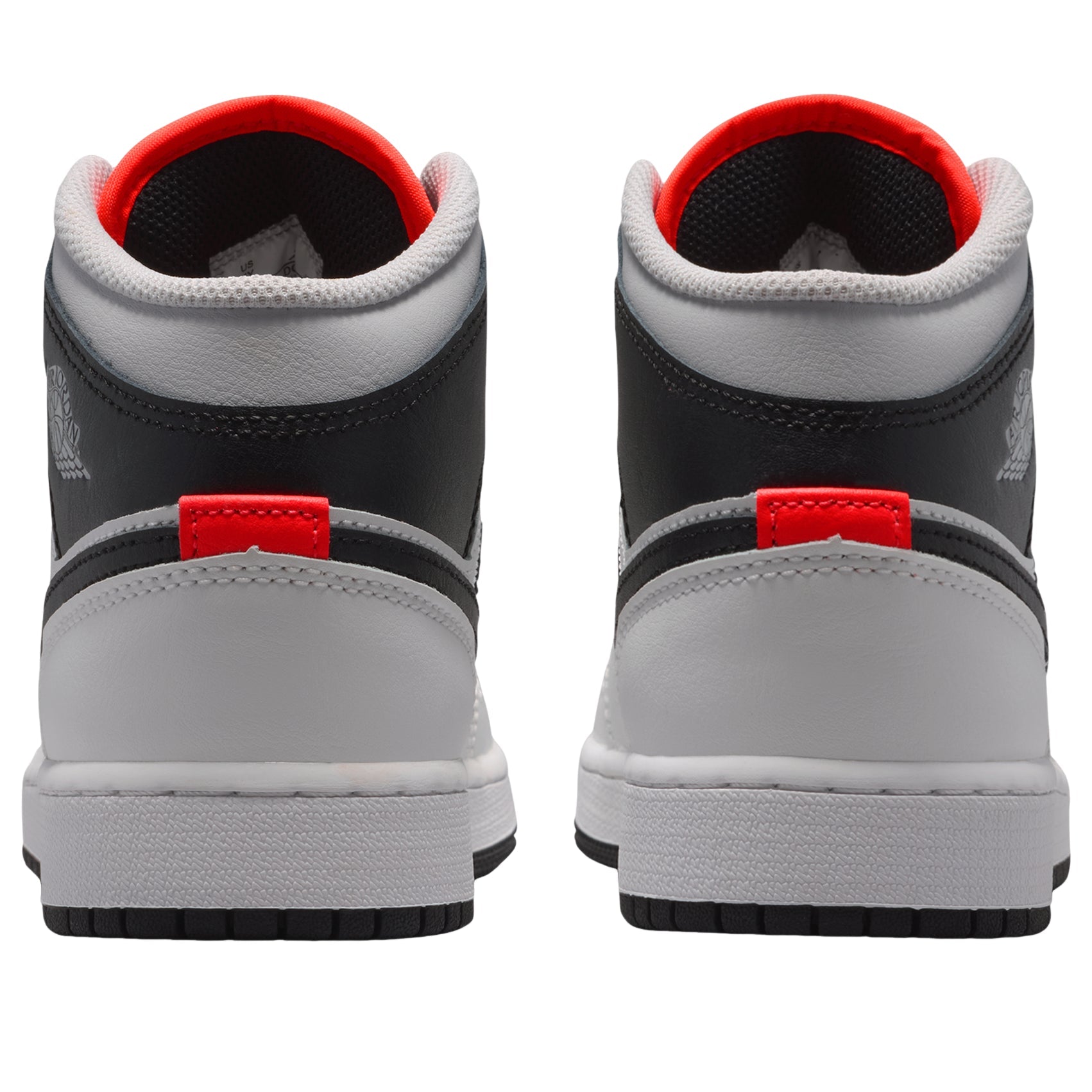 (GS) Air Jordan 1 Mid 'Summit White Infrared Black' DQ8423-109