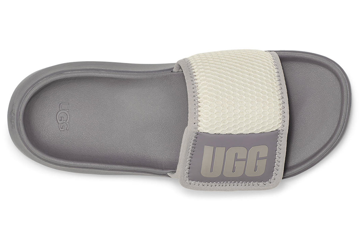 (WMNS) UGG LA Light Slide Gray Purple Slippers 1107911-SAFT