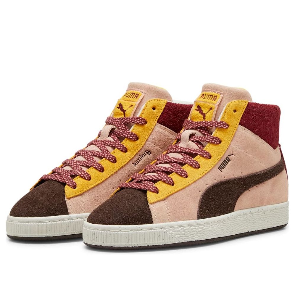 (WMNS) PUMA x lemlem Suede Mid 'Dark Chocolate Rose Quartz' 396629-02