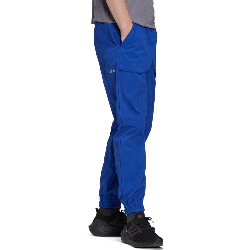 adidas Solid Color Casual Bundle Feet Sports Pants Men's Blue HN1934