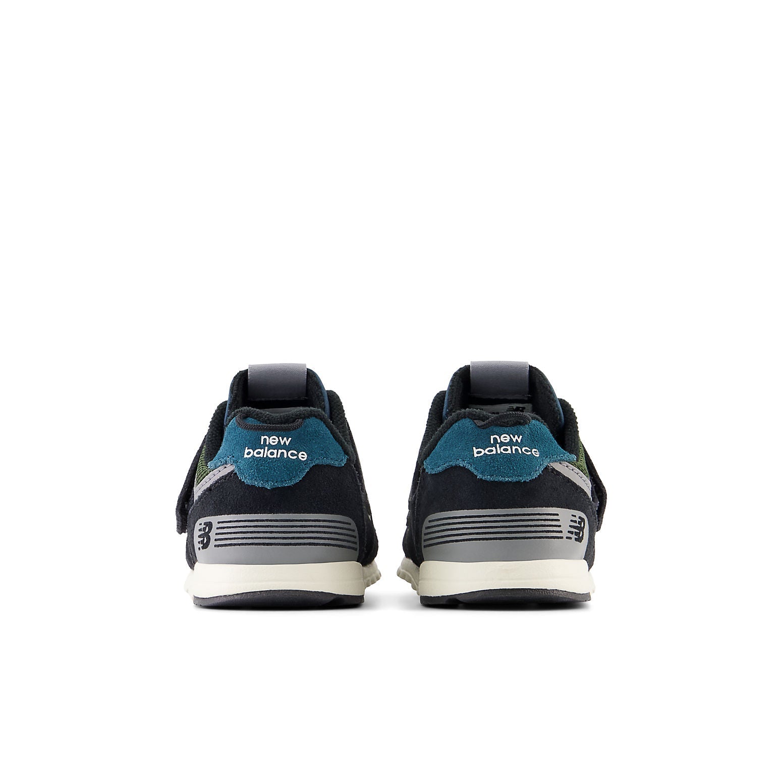 (TD) New Balance 574 Hook & Loop 'Black Kombu Green' NW574KBG