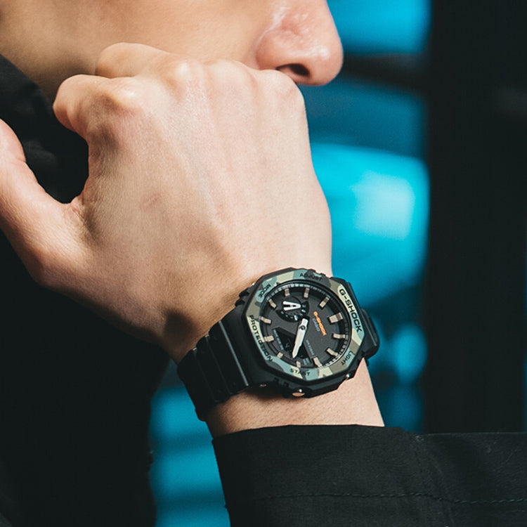 CASIO G-Shock Analog-Digital 'Black' GA-2100SU-1A