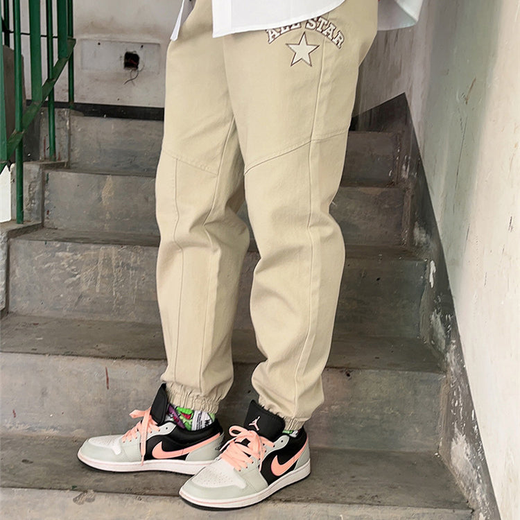 (WMNS) Converse All Star Drawstring Pants Asia Sizing 'Beige' 10024887-A01