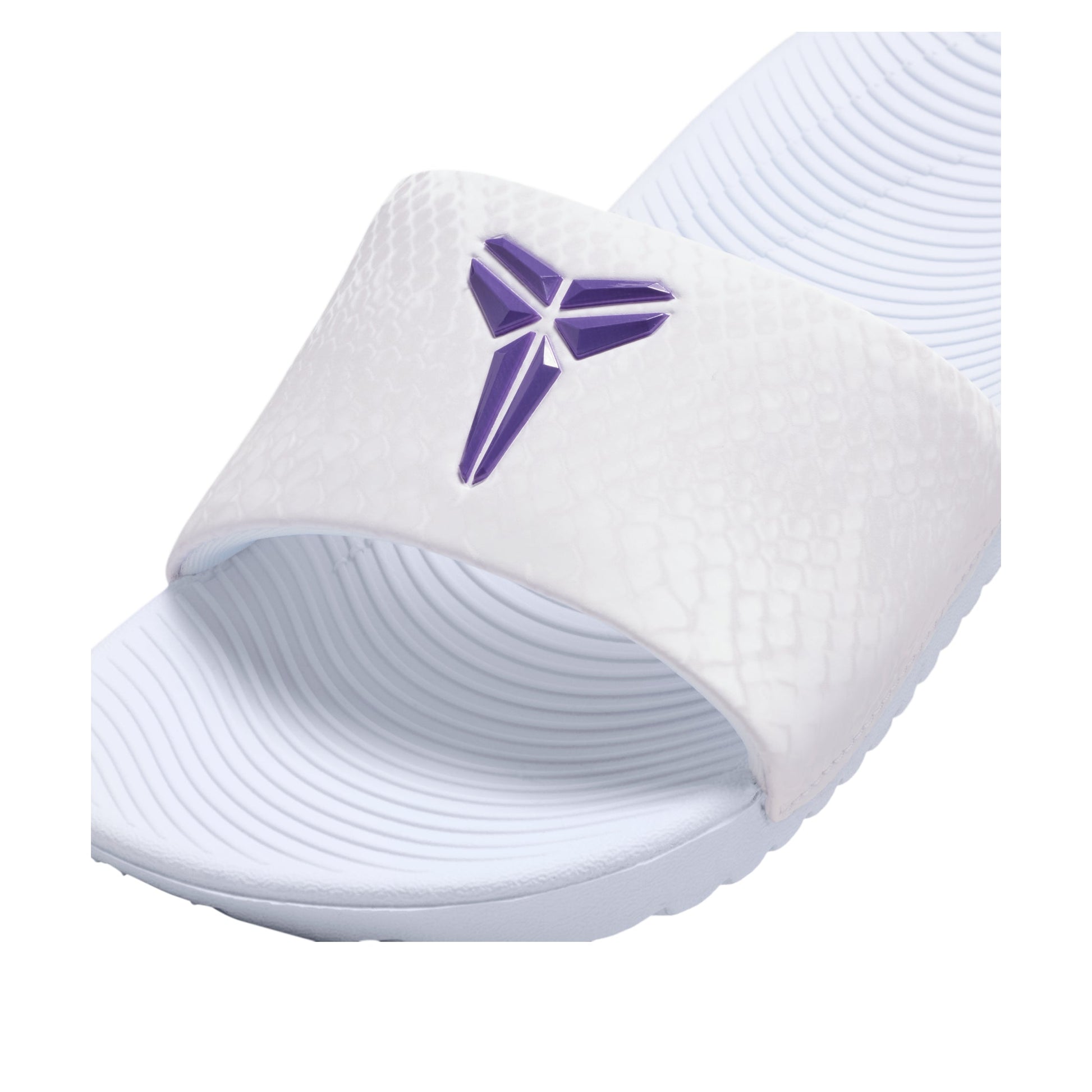 (GS) Nike Kobe Kawa Slides 'White Court Purple' IF2871-101