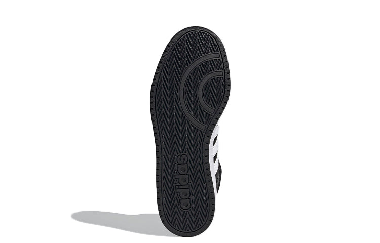adidas Hoops 2.0 Mid 'Black White' FY8618