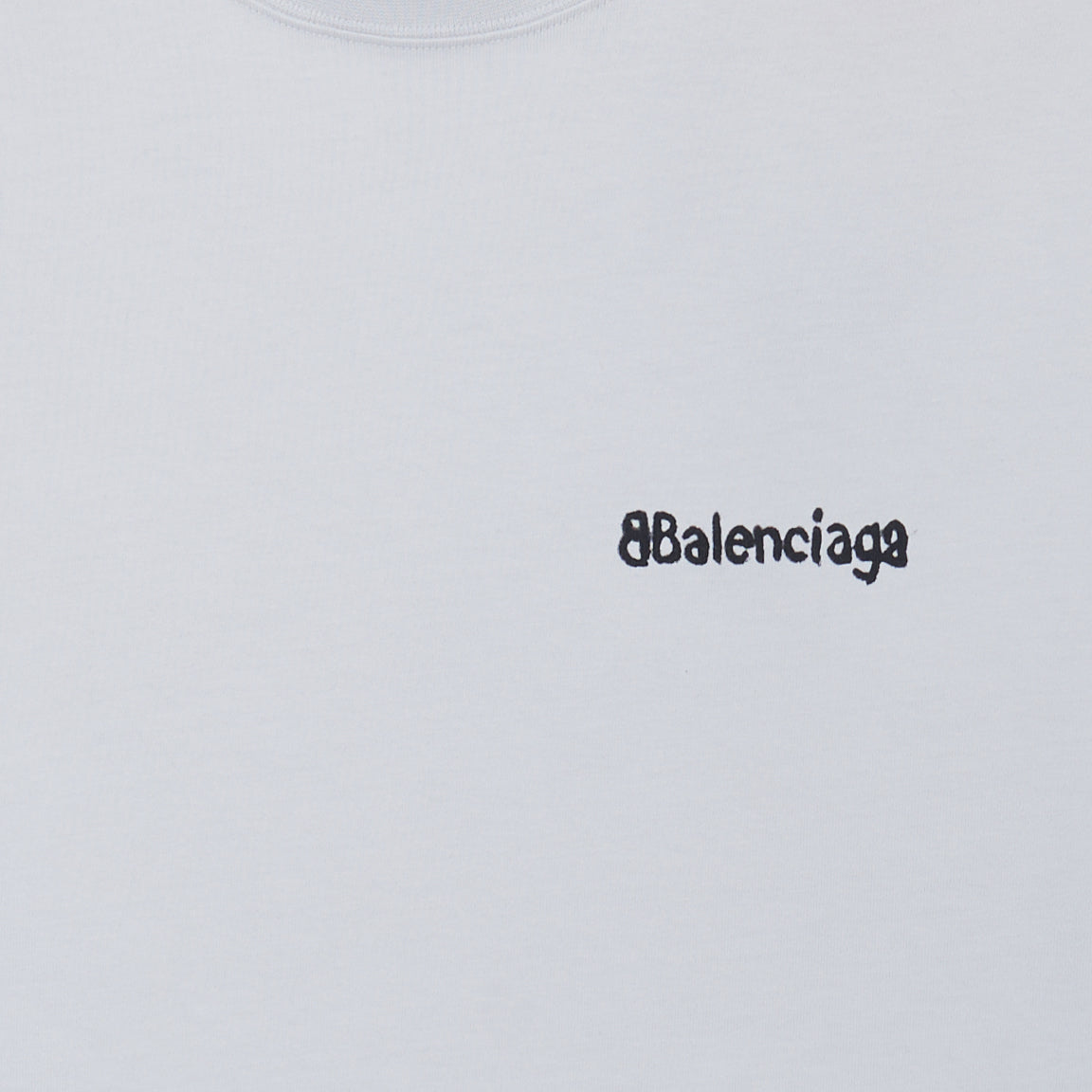 Balenciaga BB Logo T-Shirt 'White' 612966TOVO99081