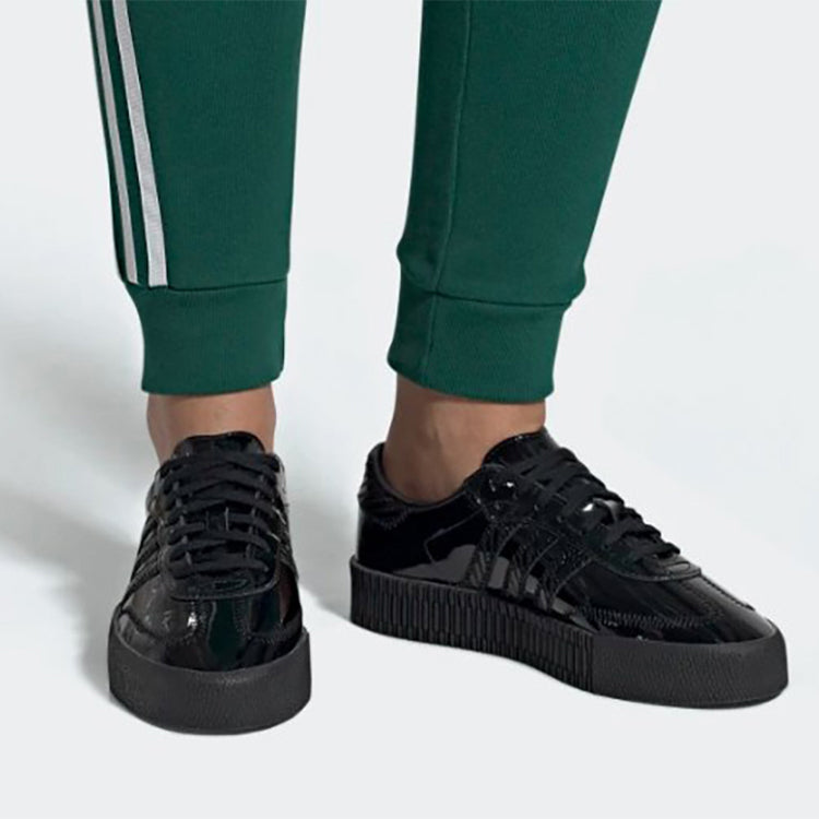 (WMNS) adidas Sambarose 'Patent Black' CG6618