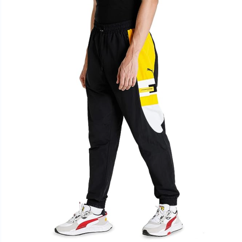 PUMA x Ferrari Men's Race Statement Track Trousers 'Yellow' 531646-06