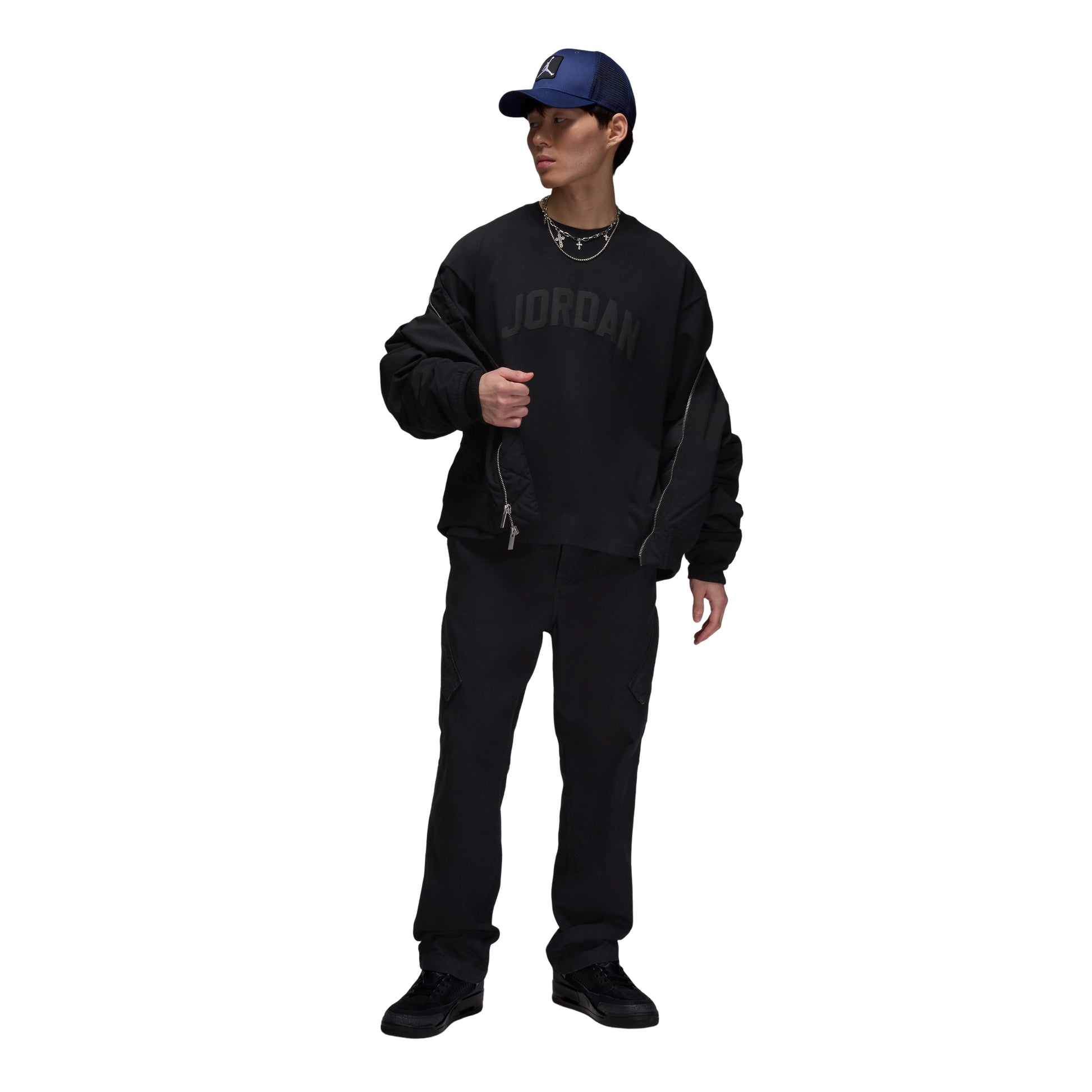Air Jordan Flight Boxy T-Shirt 'Black' HQ8935-010