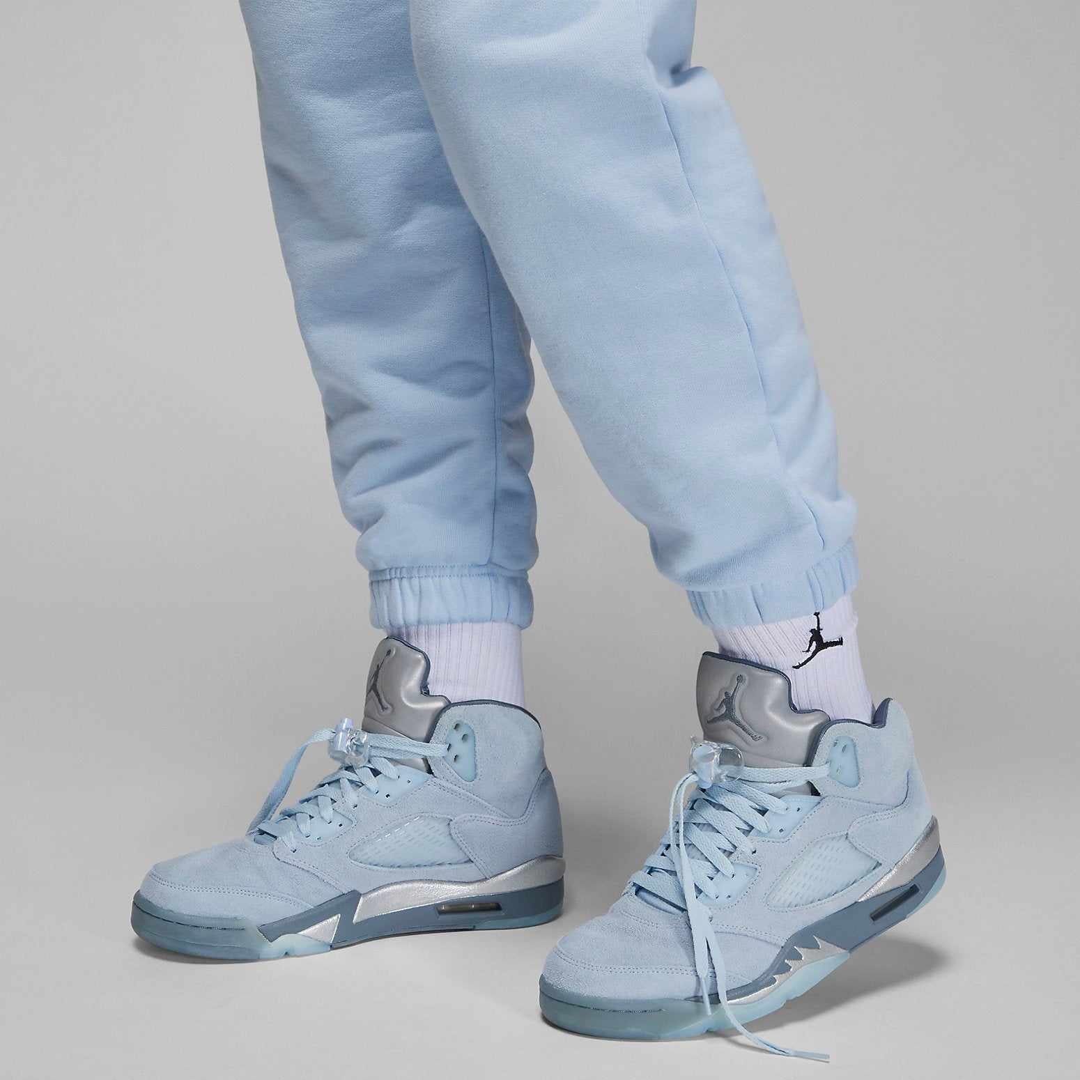 (WMNS) Air Jordan Wordmark Sweatpants 'Ice Blue' DV6471-411