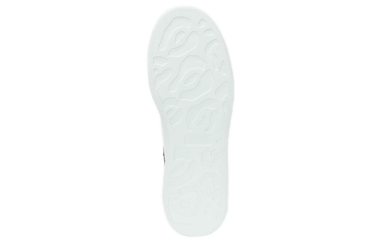 Alexander McQueen Oversized Sneaker 'White Jet Black Crystal' 662654WIA4U9581