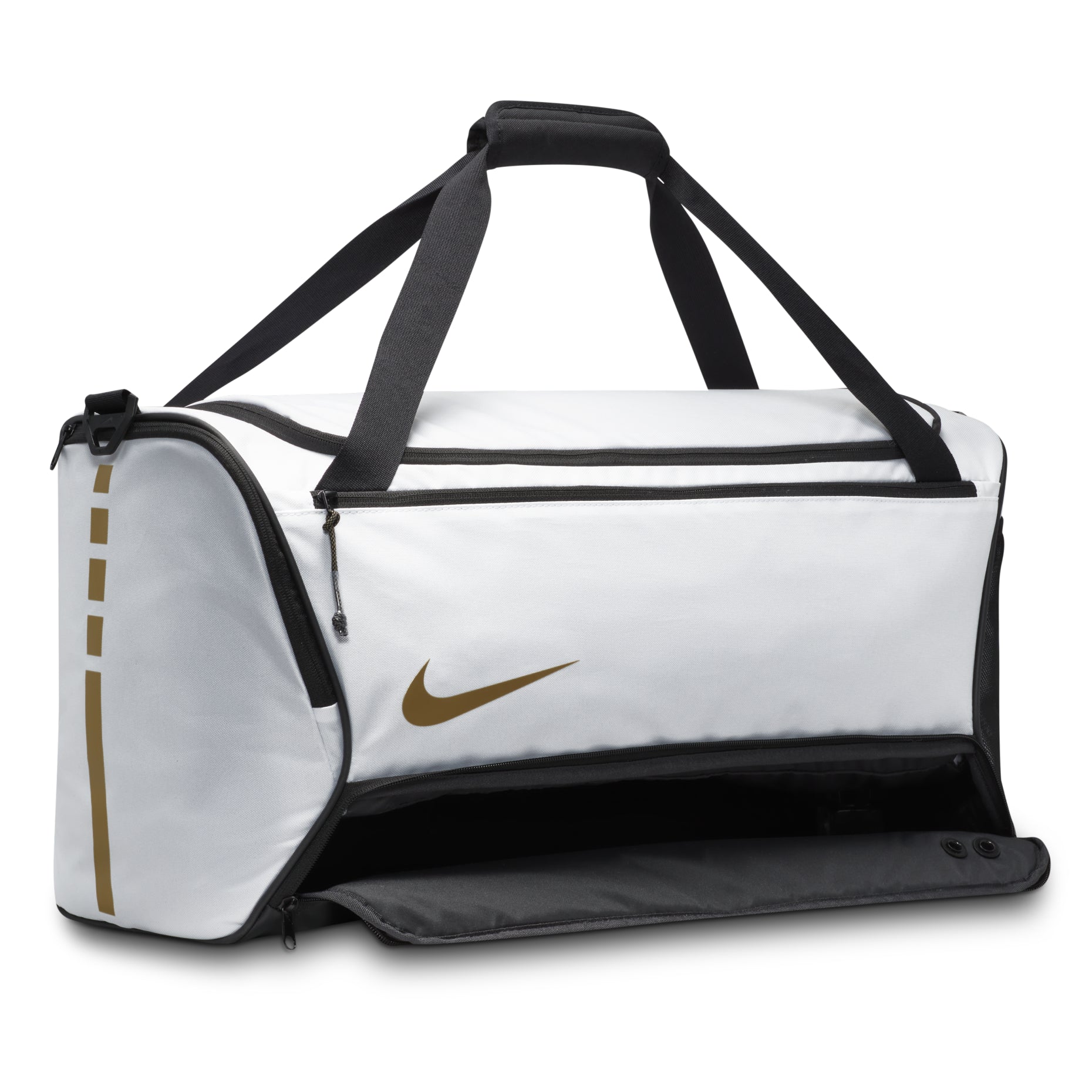 Nike Hoops Elite 57L Basketball Training Duffle Bag 'White Black' DX9789-100