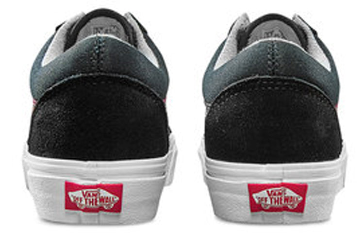 Vans Jersey Lace Old Skool Shoes Black/Red VN0A38G1UNI