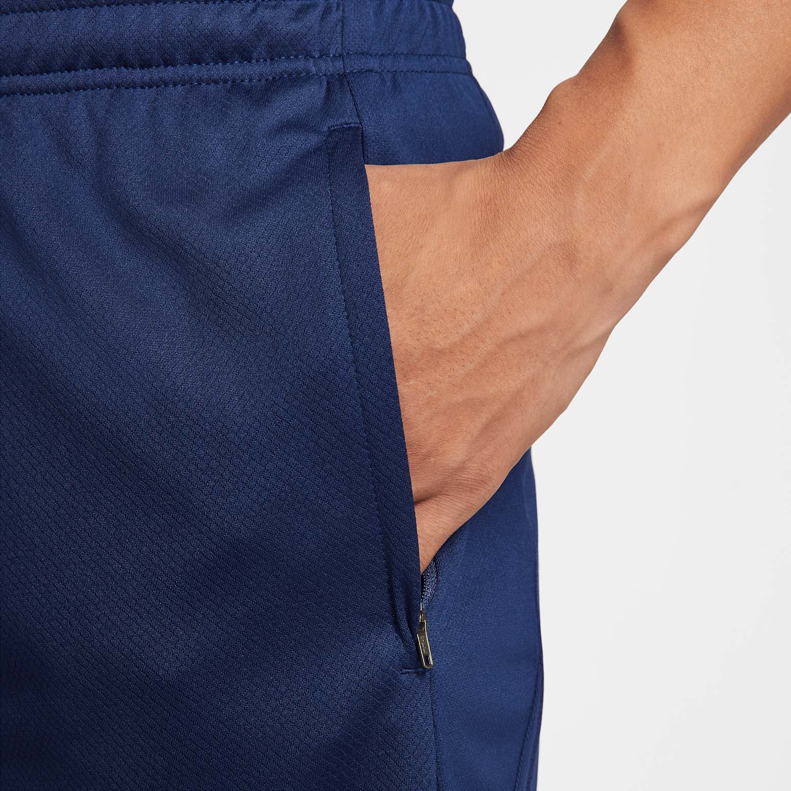 Nike Strike Dri-Fit Soccer Shorts 'Blue Void Laser Orange' FN2402-494