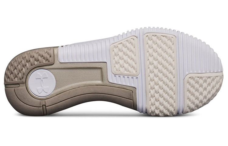 (WMNS) Under Armour Ultimate Speed 'White Copper' 3019908-100