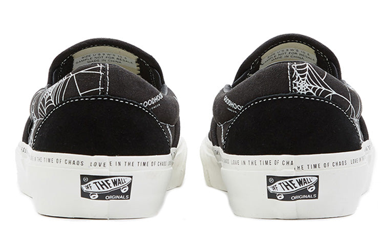 Vans Vault X GOODHOOD OG CLASSIC SLIPON LX Black VN0A45JKRJZ