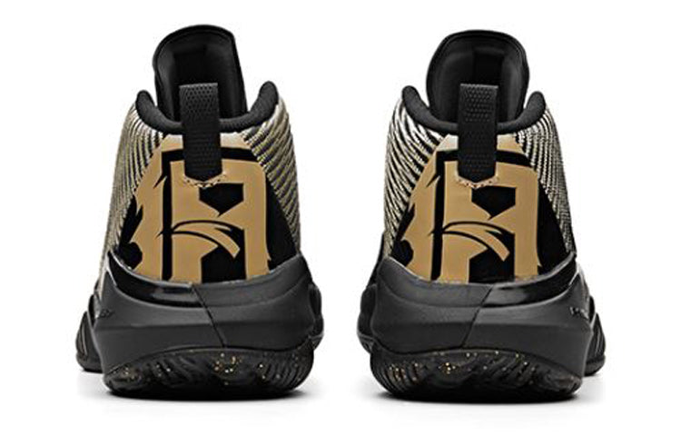 ANTA Basketball Series Sneakers'Black Gold' 11831111-4