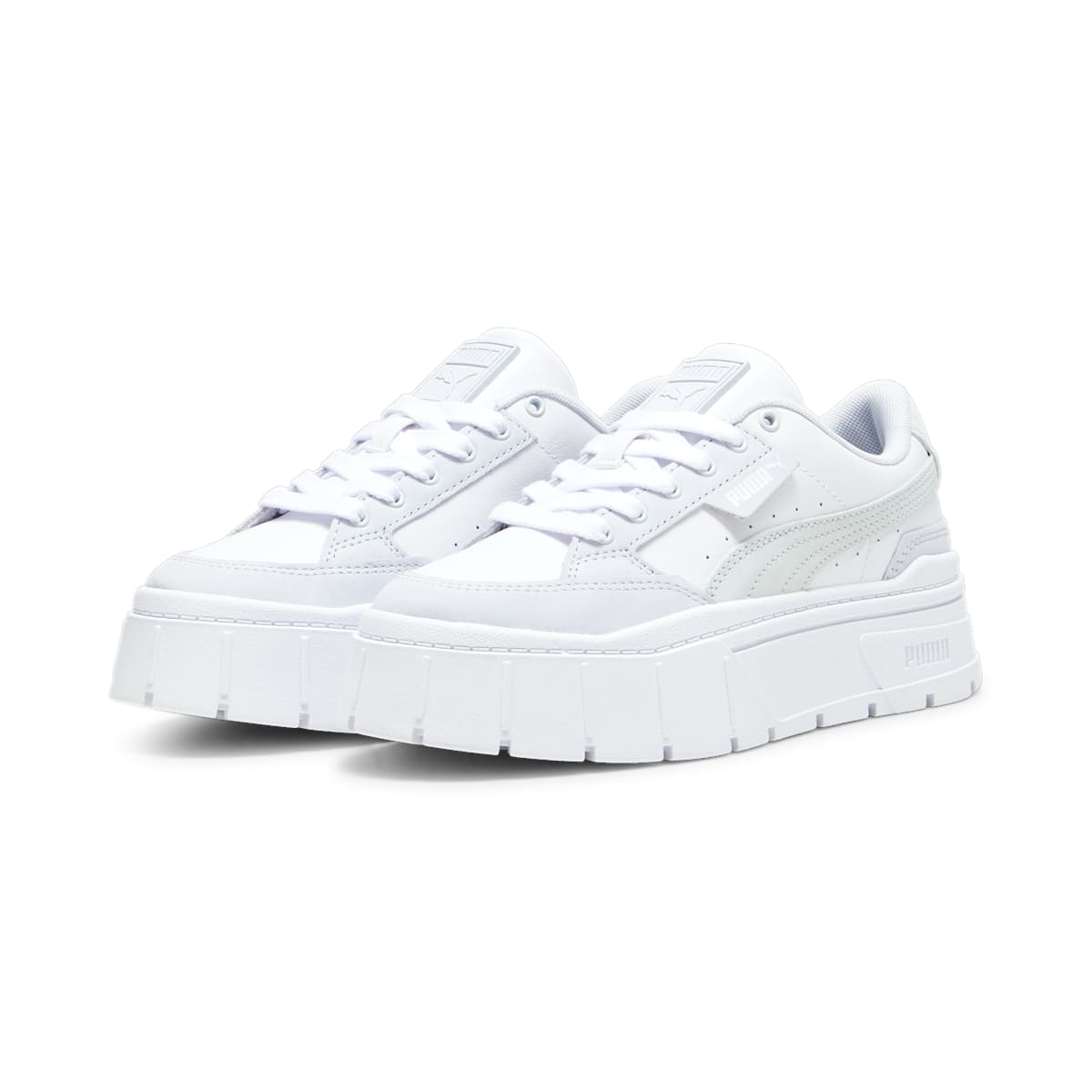 (WMNS) PUMA Mayze Stack Luxe 'Silver Mist' 389853-11