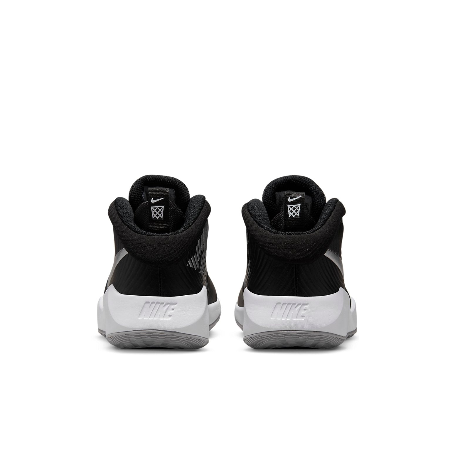 (GS) Nike Team Hustle D 9 'Black Silver' AQ4224-001