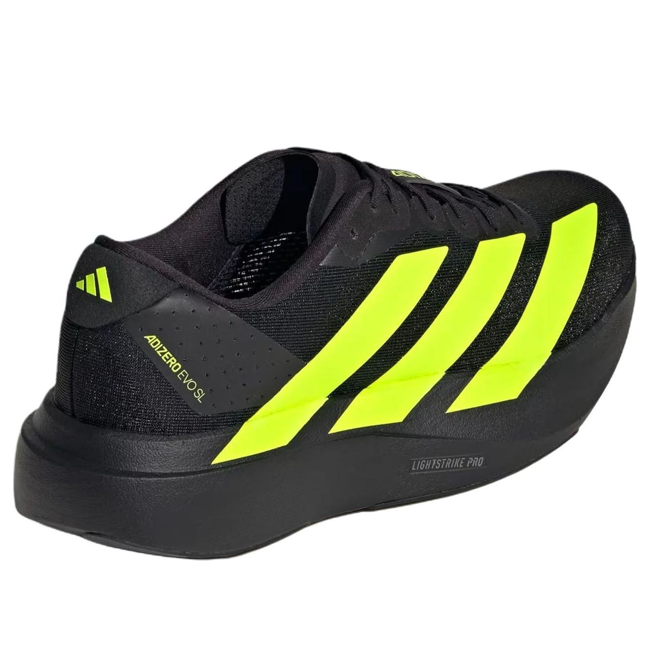 (WMNS) adidas Adizero EVO SL 'Core Black Lucid Lemon' JR5842