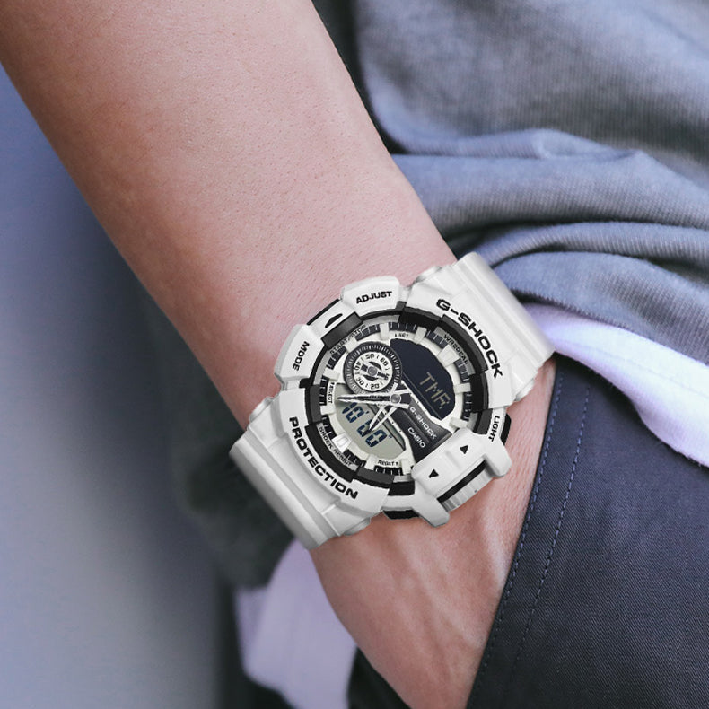CASIO G-Shock Analog-Digital 'White' GA-400-7ADR