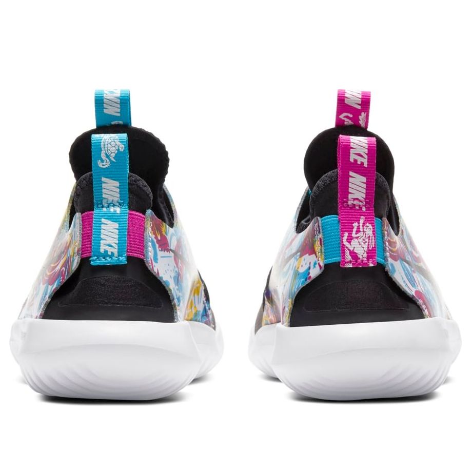 (GS) Nike Flex Runner Fable 'Black Multi' CJ2082-001