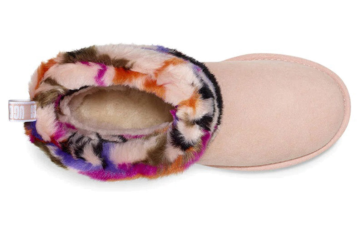 (WMNS) UGG Fluff Mini Quilted Motlee 1106071-MULT