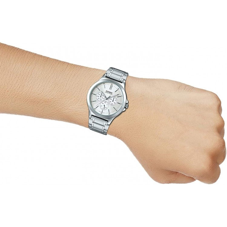 CASIO Analog 'Silver' MTP-B300D-7A