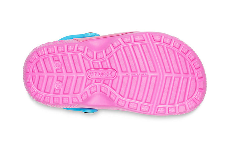 (GS) Crocs Fun Lab Disney Minnie Lined Clogs 'Pink Blue' 206554-6QQ