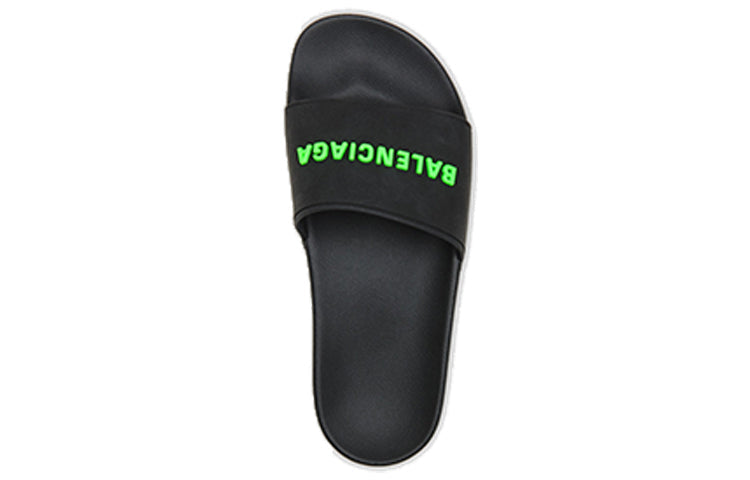(WMNS) Balenciaga Pool Sandals Black 565547W1S811030