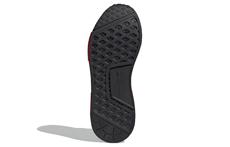 adidas NMD_R1 'Wordmark Heel Stripe - Black Solar Red' FX6794