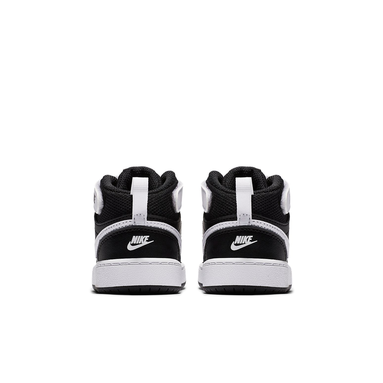 (TD) Nike Court Borough Mid 2 'Black White' CD7784-010