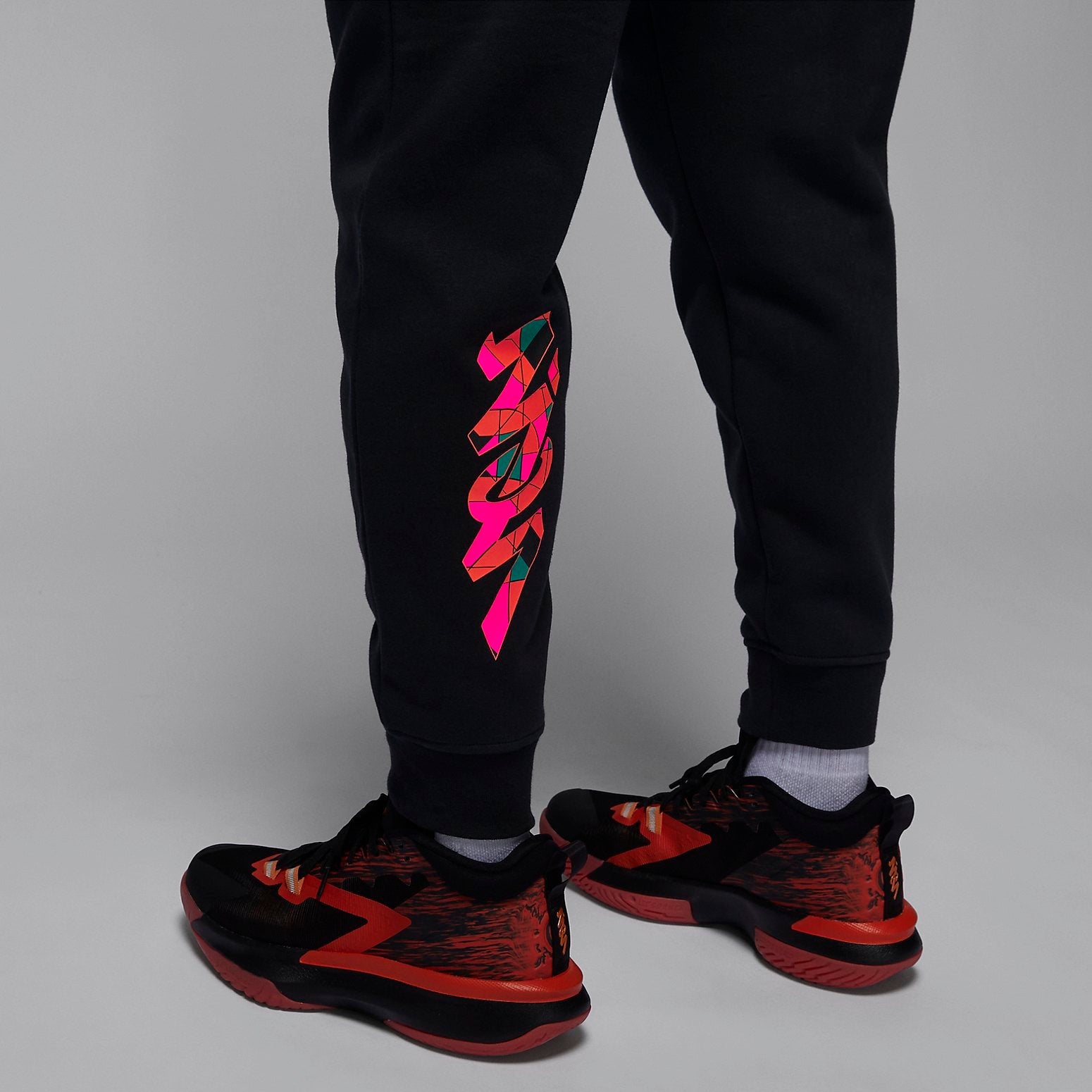 Air Jordan Zion Graphic Sweatpants 'Black' FD2393-010