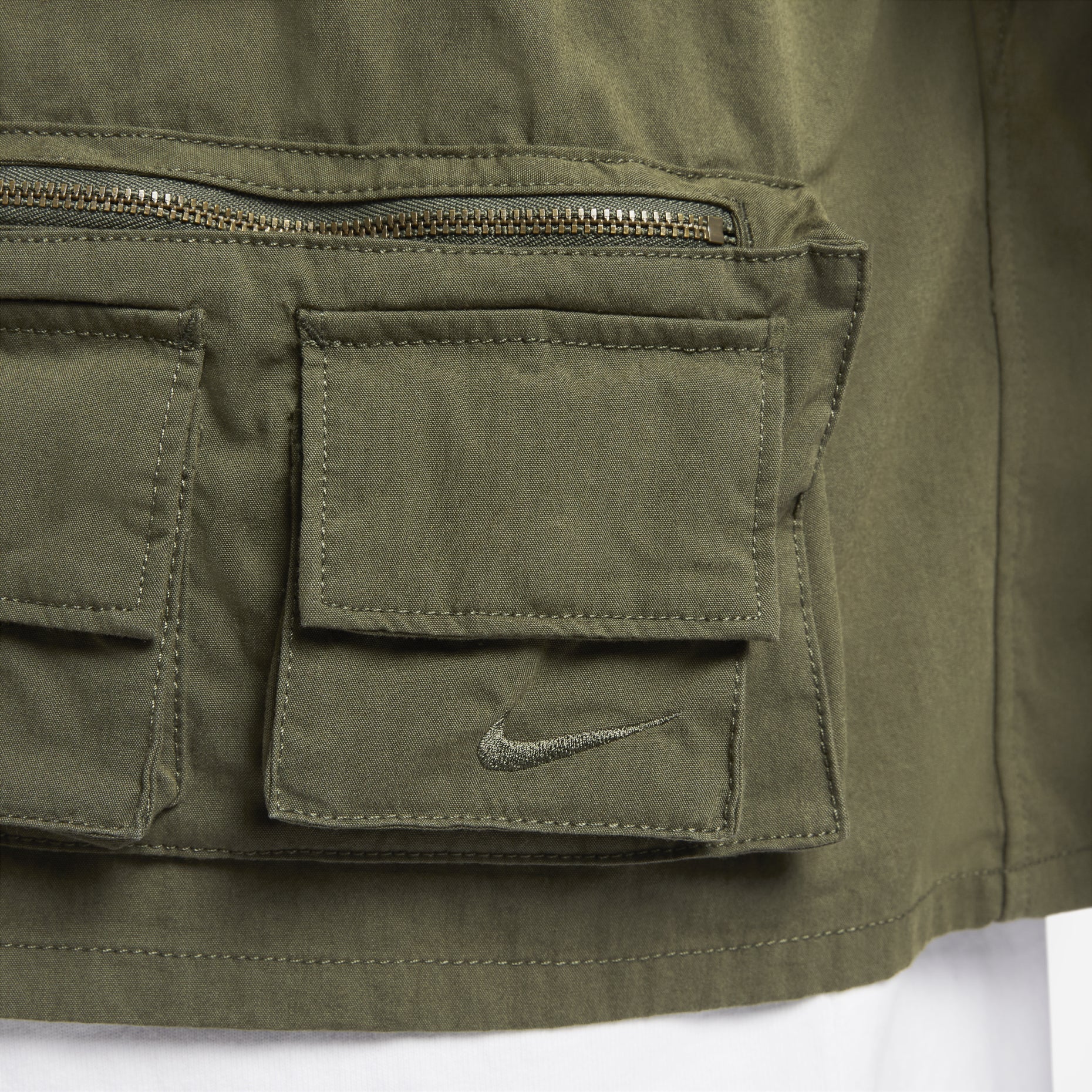 Nike Life Utility Vest 'Olive Green' FN3215-325