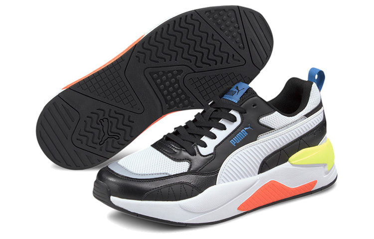PUMA X-Ray 2 Square 'Black White Yellow' 373108-13