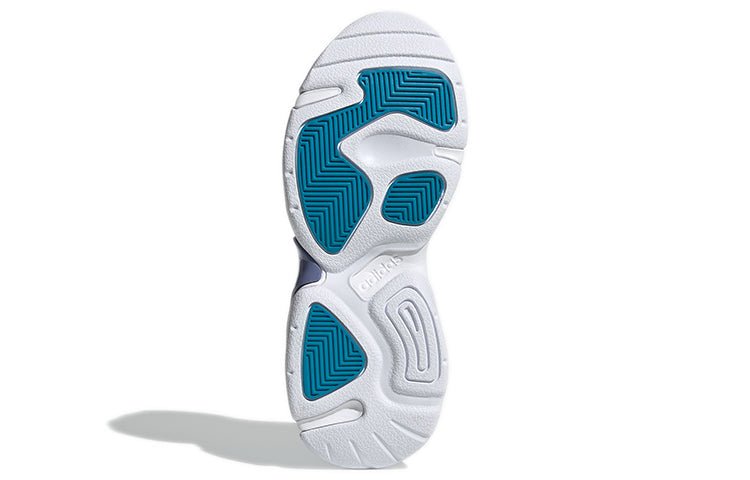 (WMNS) adidas neo Boujirun 'White Blue Purple' GW6105
