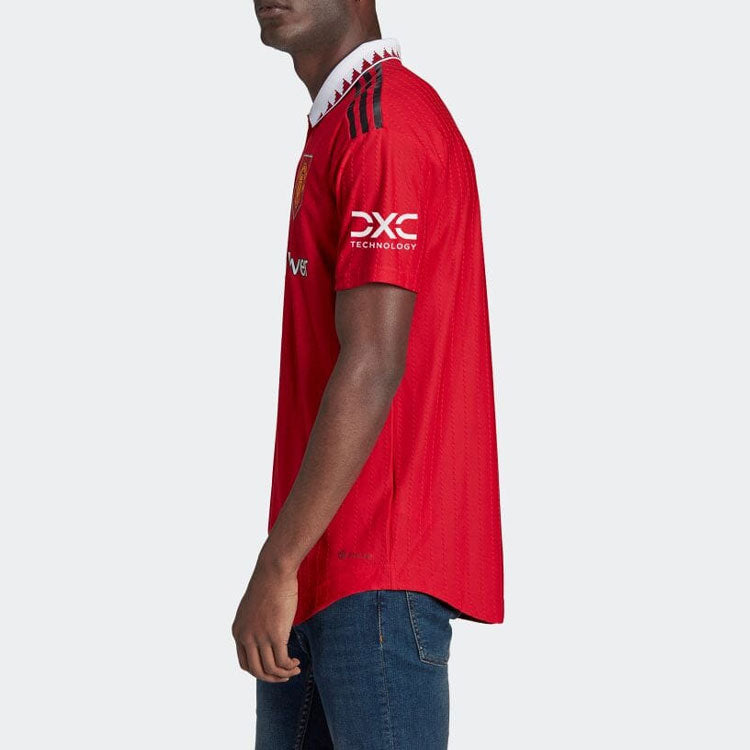 adidas Manchester United 22/23 Home Authentic Jersey 'Real Red' H13889